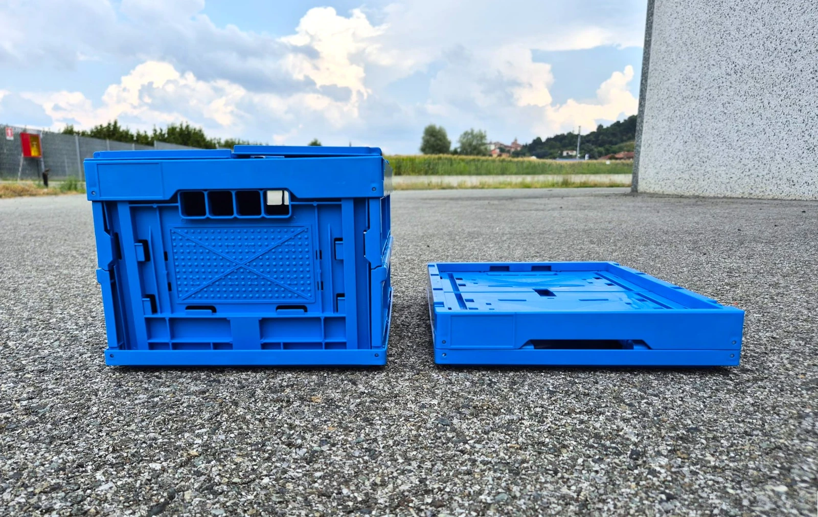 cassette richiudibili trasporto logistica logisto